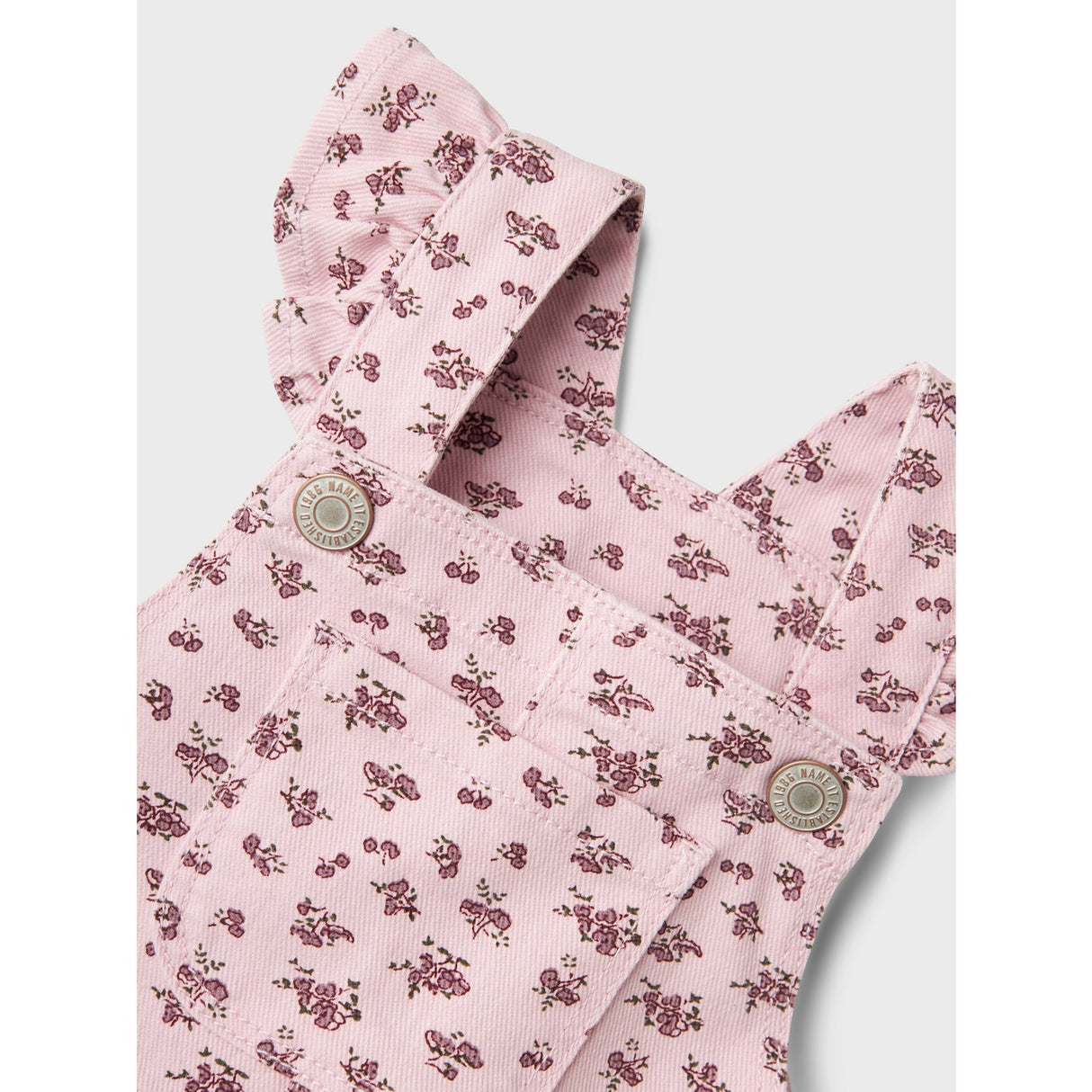 Name It Winsome Orchid AOP Jonna Twill Kjole