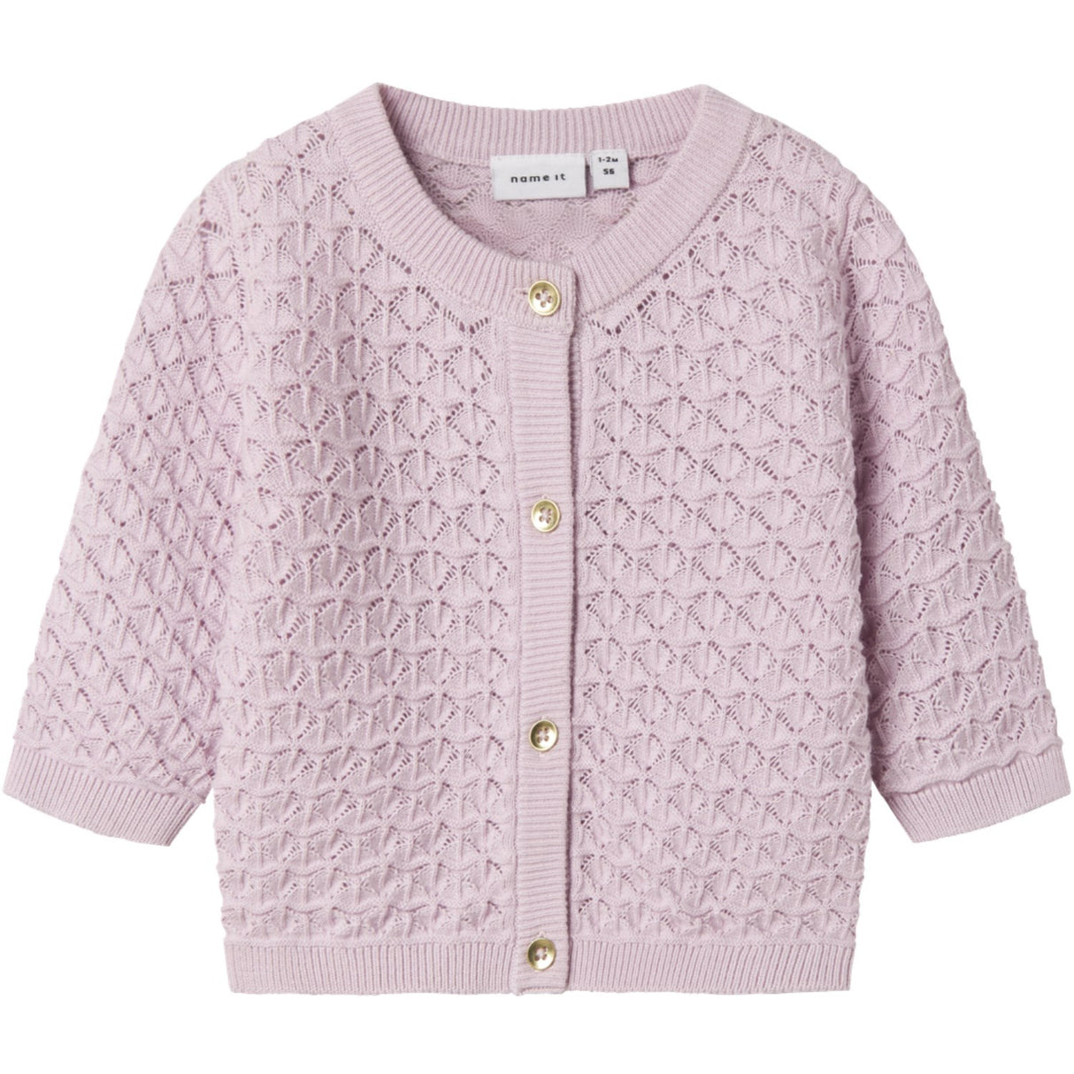 Name It Winsome Orchid Tatine Strik Cardigan