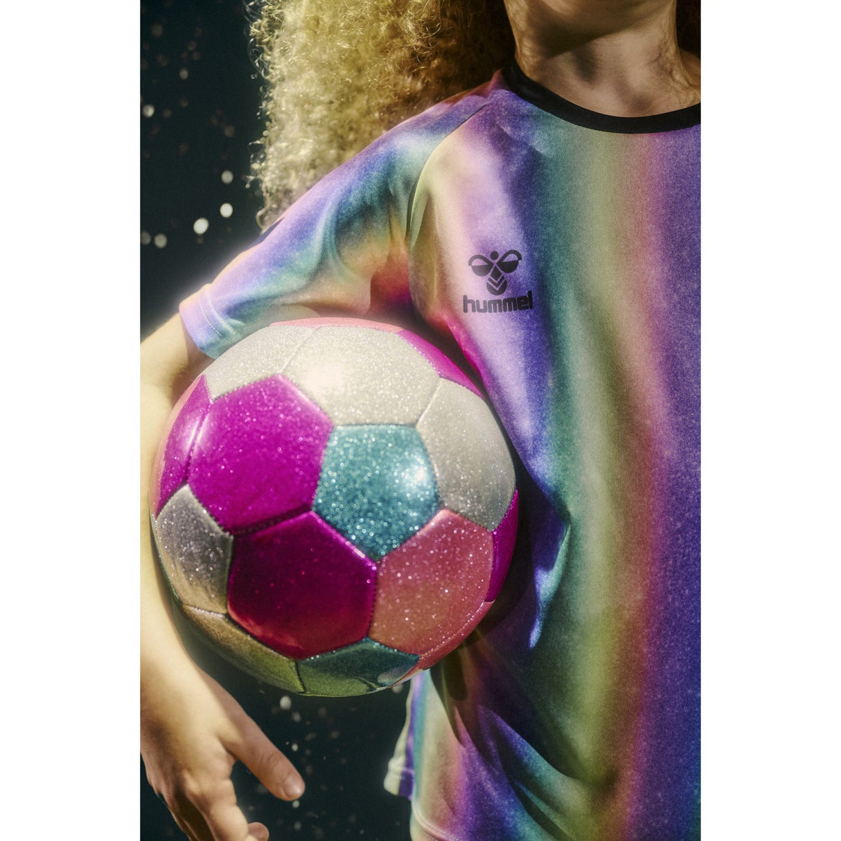 Hummel Pink-A-Boo Shimmer T-shirt S/S