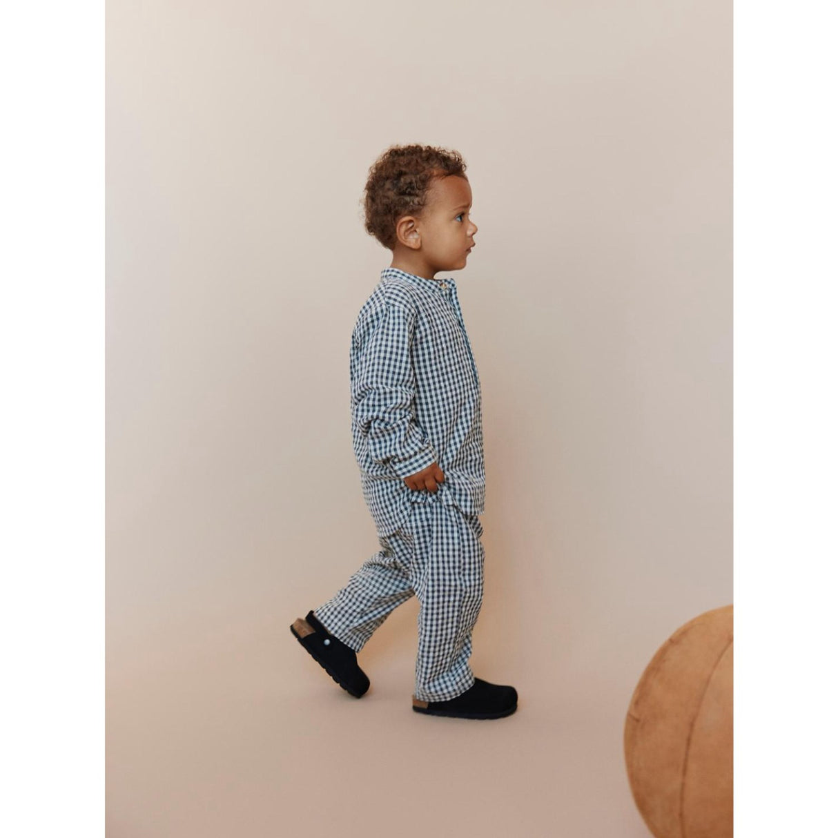 Sofie Schnoor Grey Check Bukser