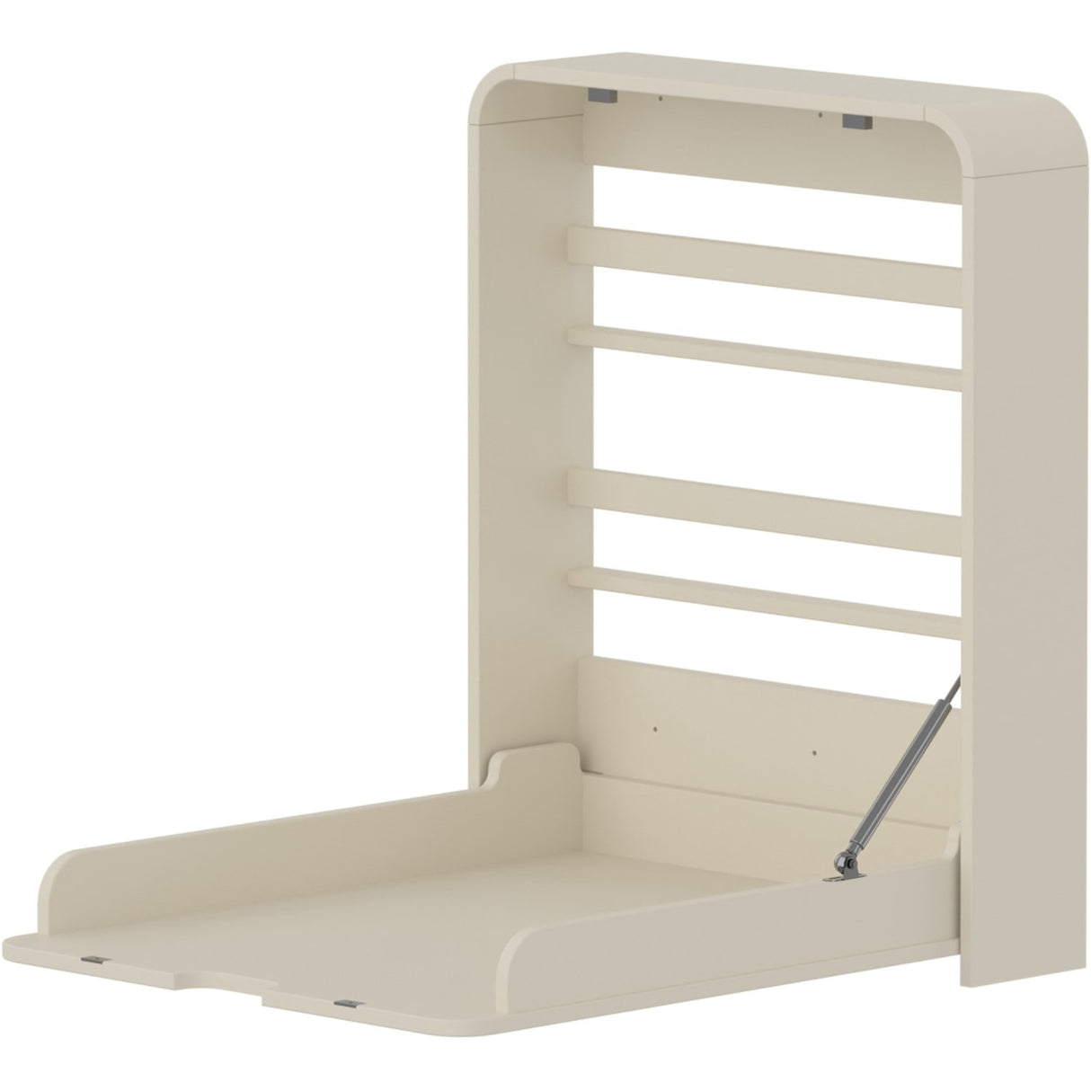 FLEXA Cream Væghængt Puslebord