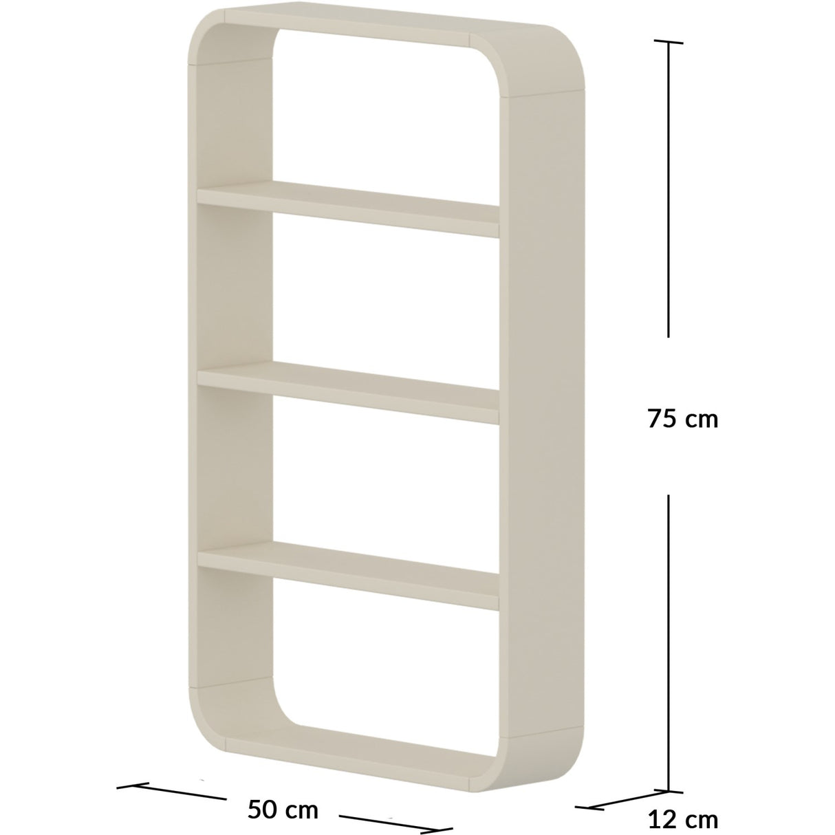 FLEXA Cream Væghængt Hylde