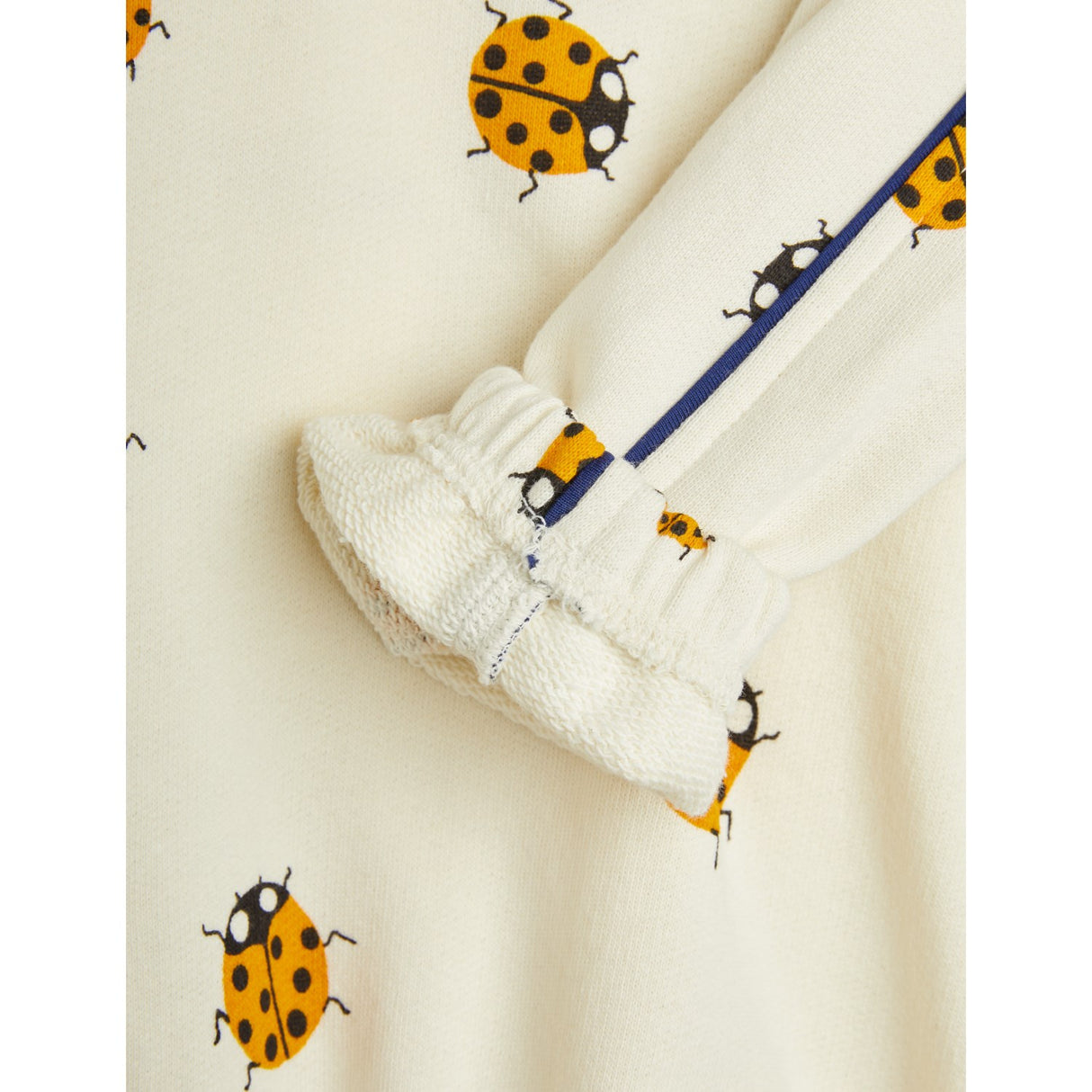Mini Rodini Offwhite Ladybugs AOP Sweatshirt