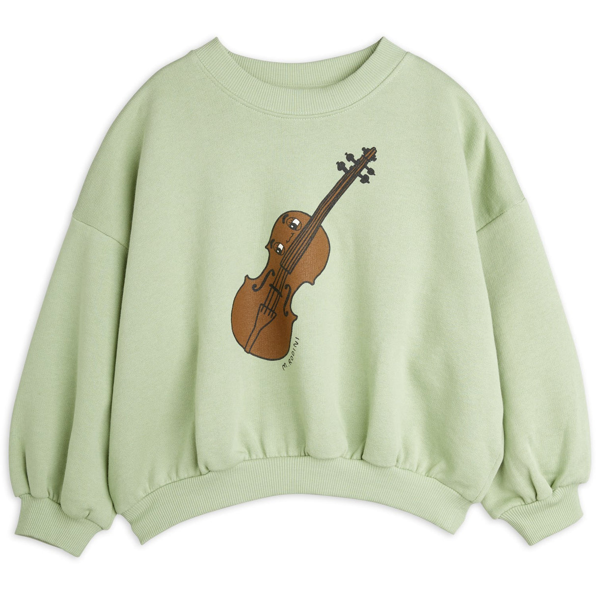 Mini Rodini Green Violin Sweatshirt