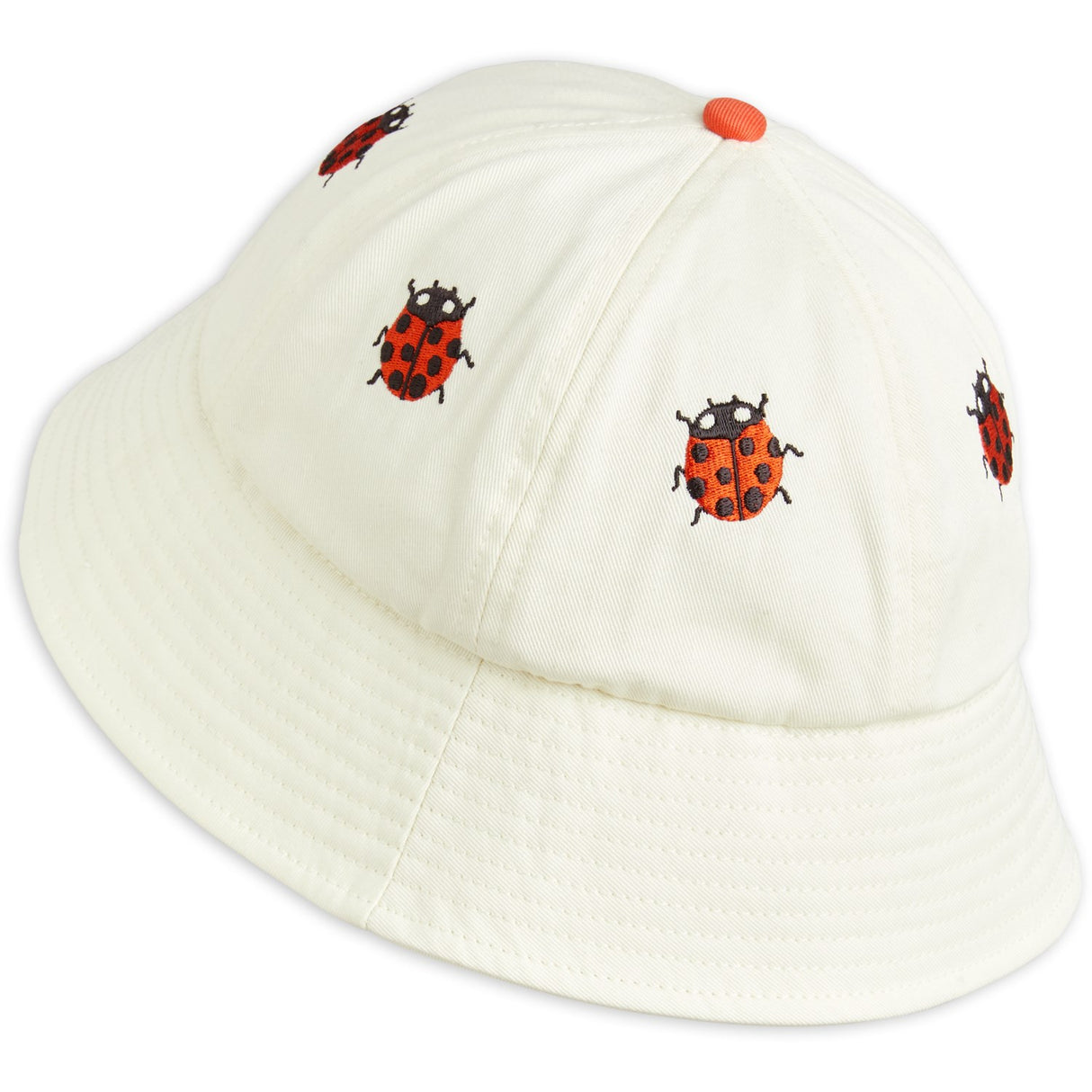 Mini Rodini Offwhite Ladybug Embroidery Solhat