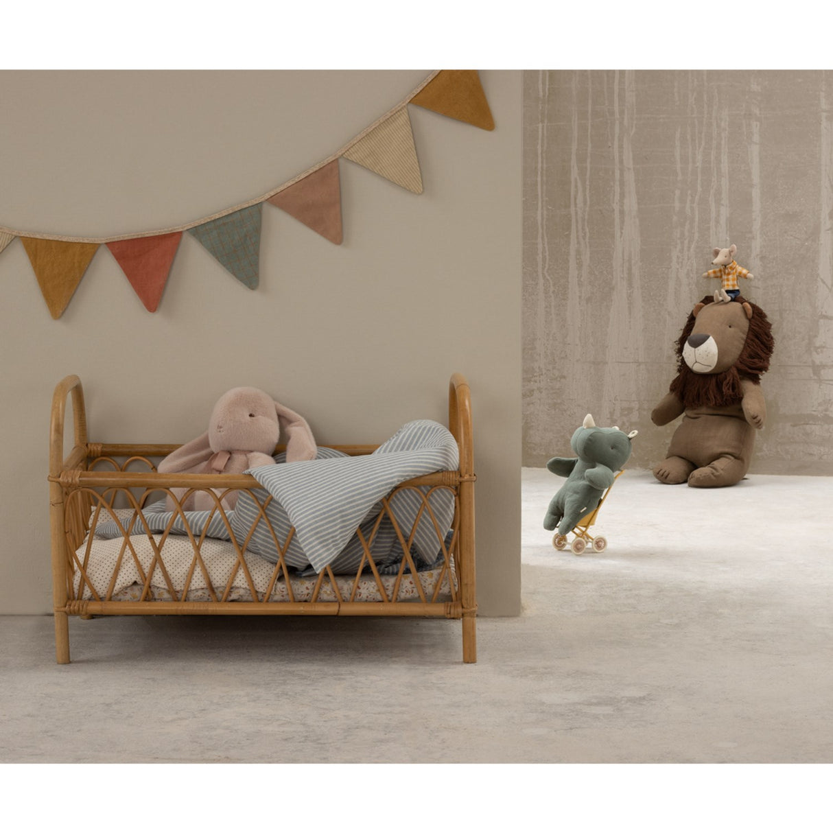 Maileg Kanin Plush, Medium - Light Powder