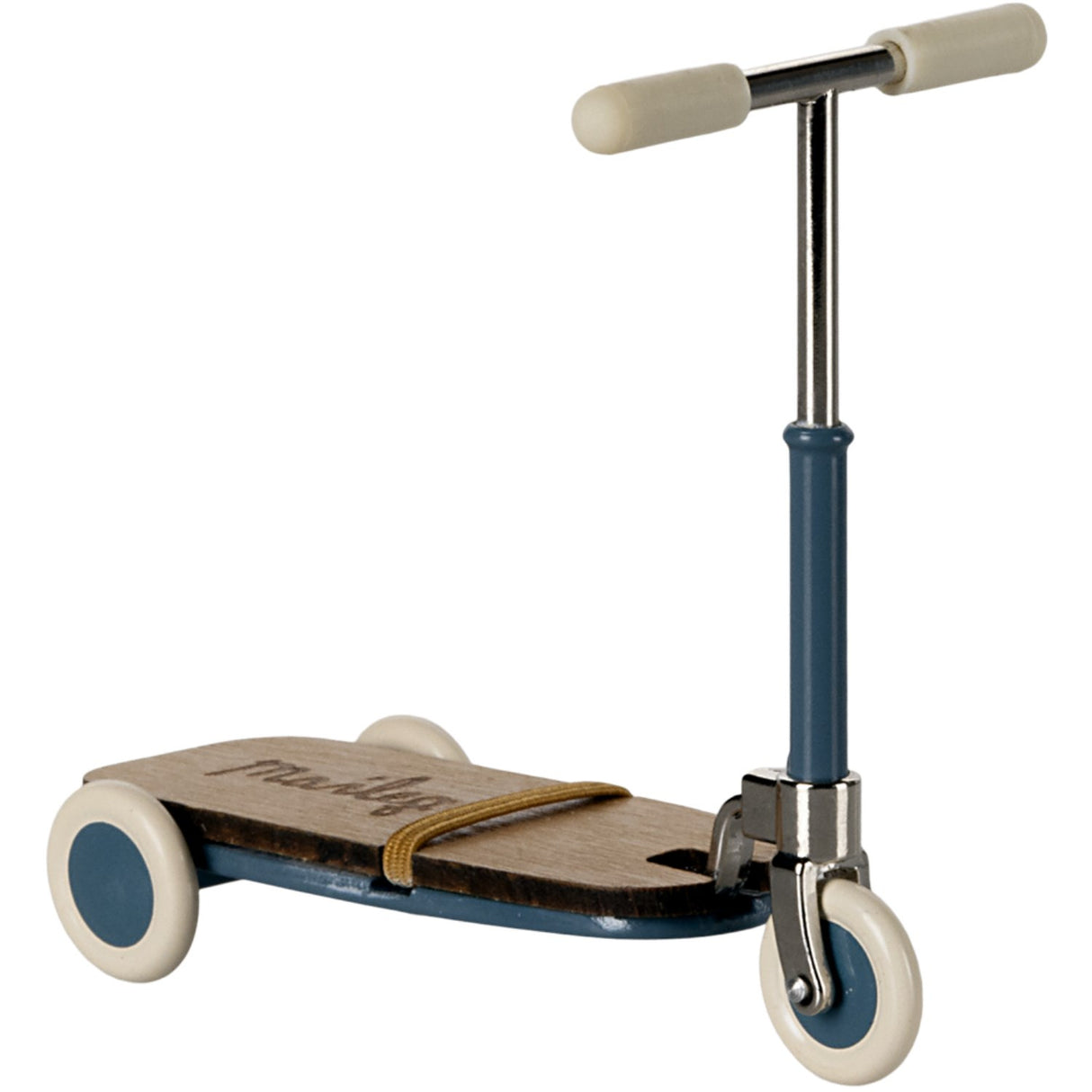 Maileg Løbehjul, Mus - Blue