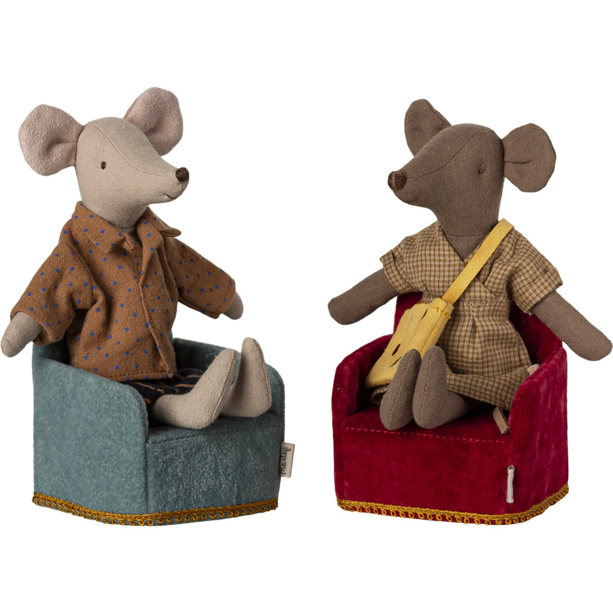 Maileg Lænestol, Mus - Mint