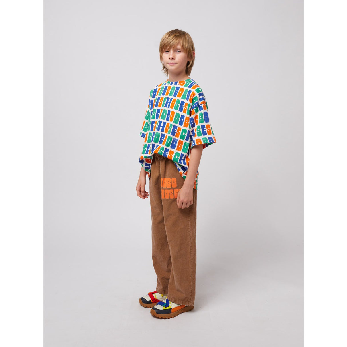 Bobo Choses Brown Woven Bukser