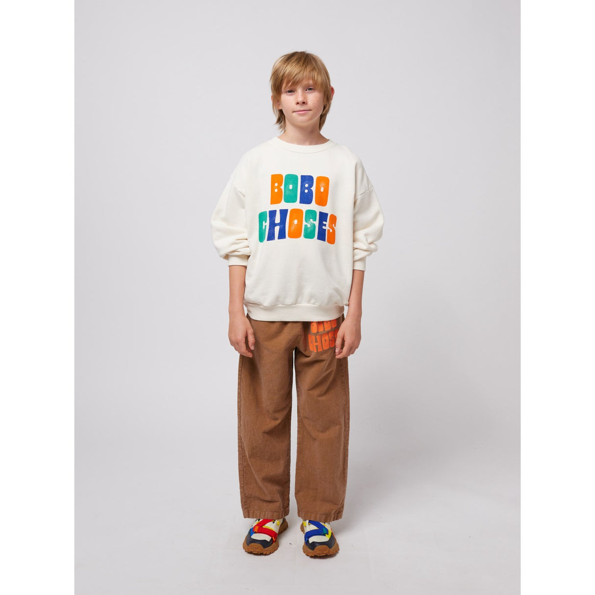 Bobo Choses Offwhite Multicolor Sweatshirt