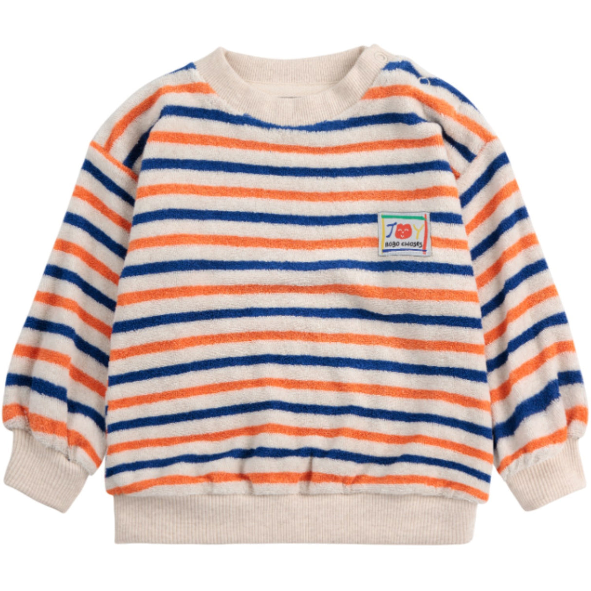 Bobo Choses Multicolor Striped Terry Cloth Sweatshirt
