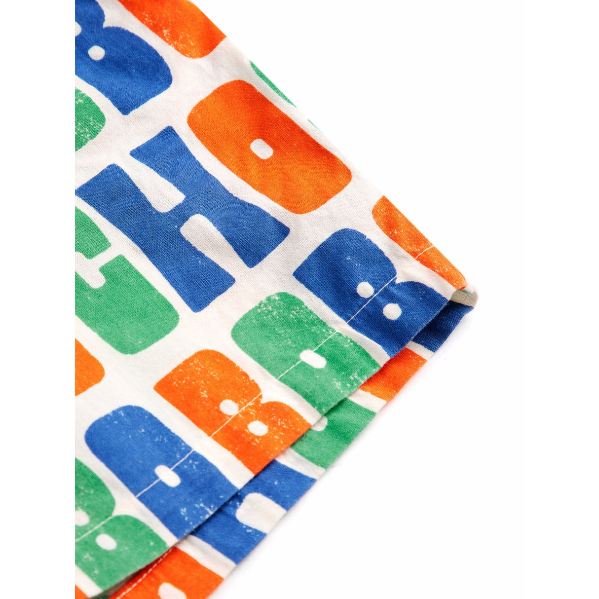 Bobo Choses Offwhite Multicolor Woven Shorts