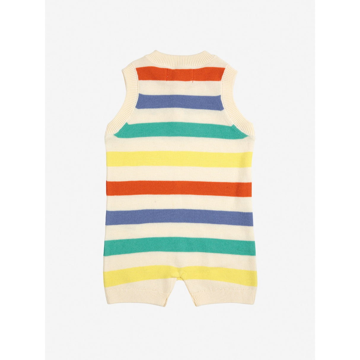 Bobo Choses Multicolor Striped Strikket Playsuit