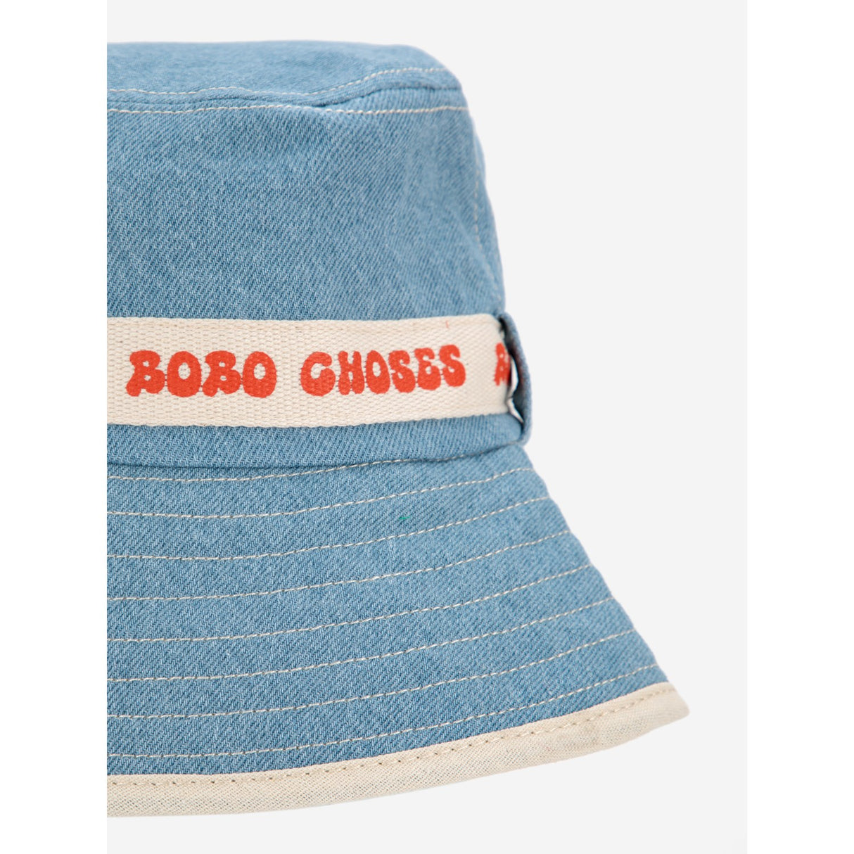 Bobo Choses Light Blue Light Denim Bøllehat