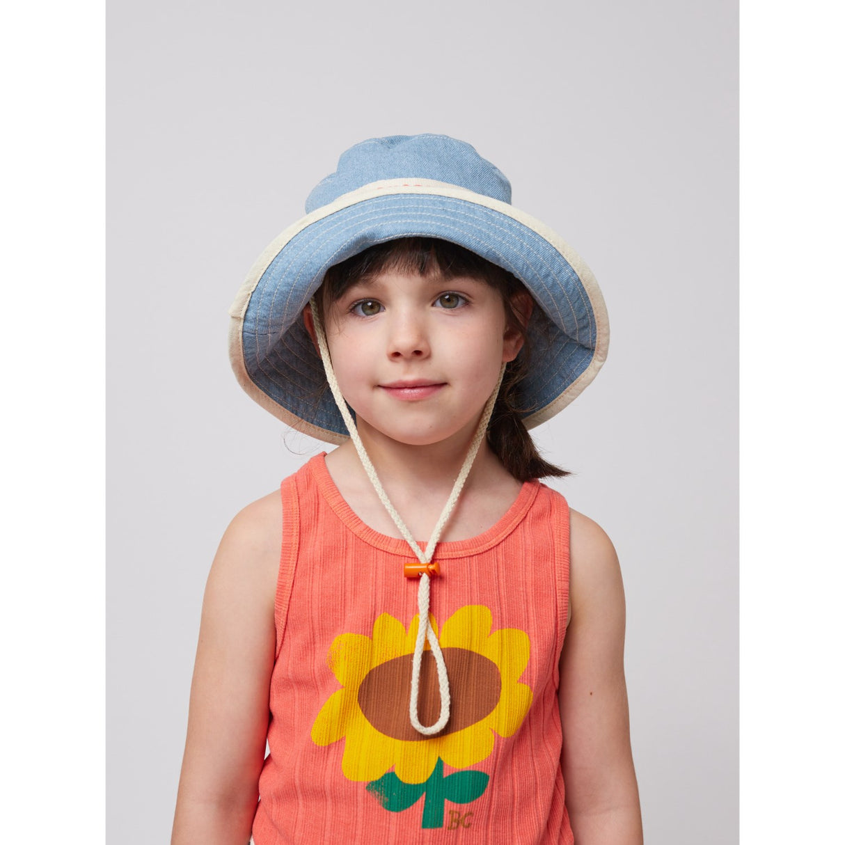 Bobo Choses Light Blue Light Denim Bøllehat