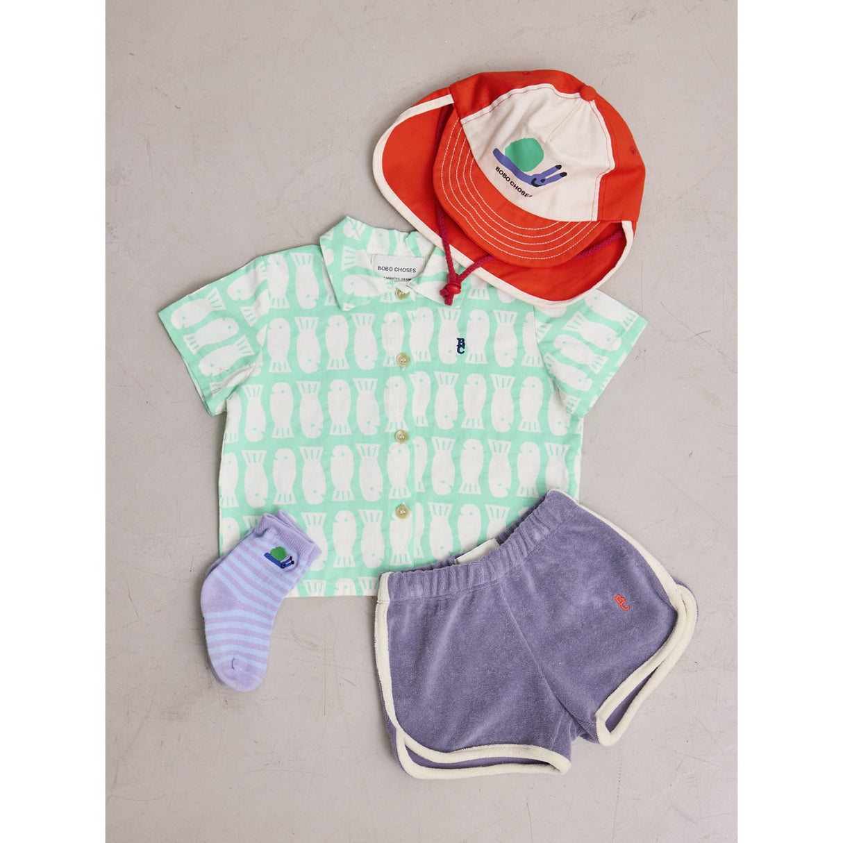 Bobo Choses Multicolor Funny Snail Kasket