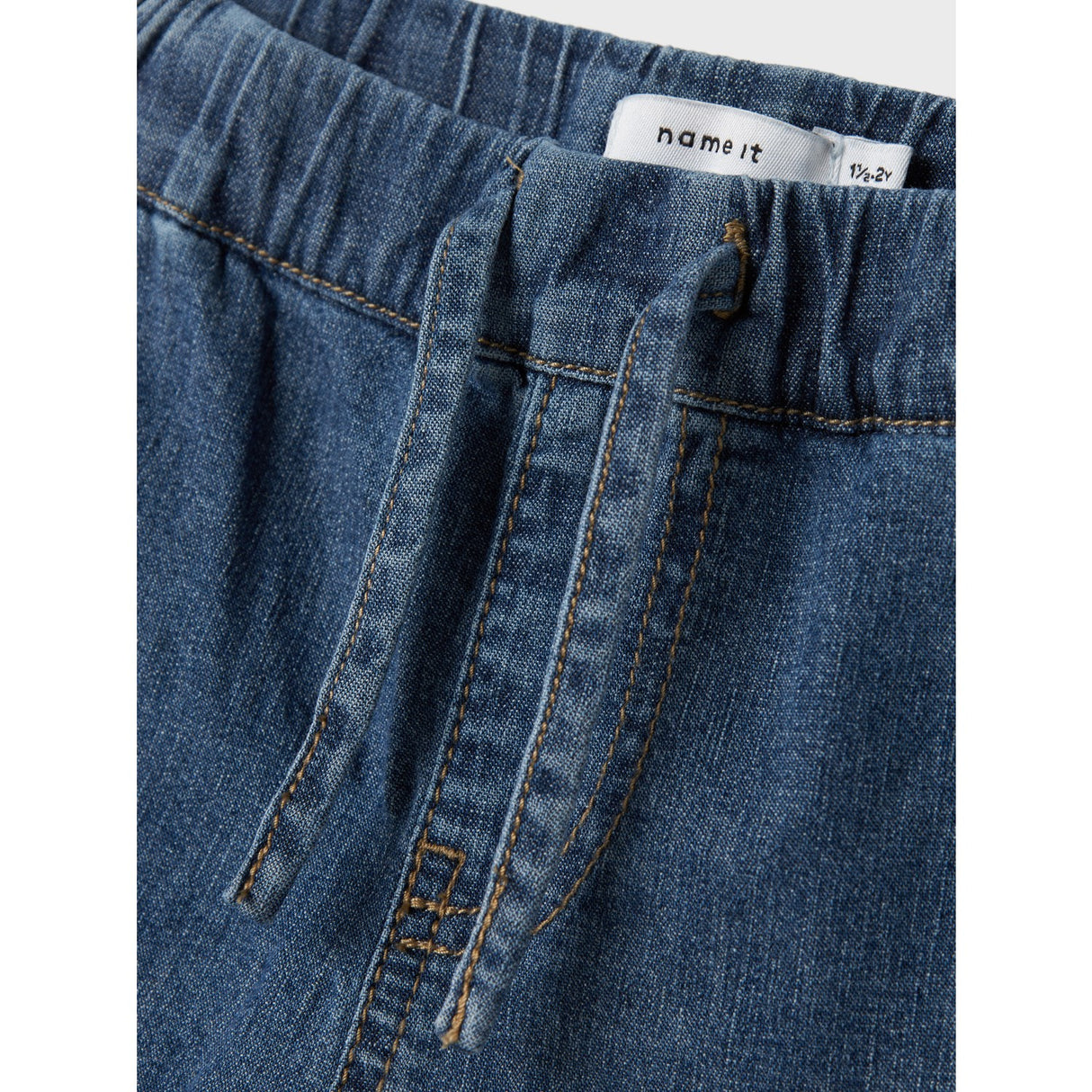 Name It Dark Blue Denim Ben Jogger Denim Knickers