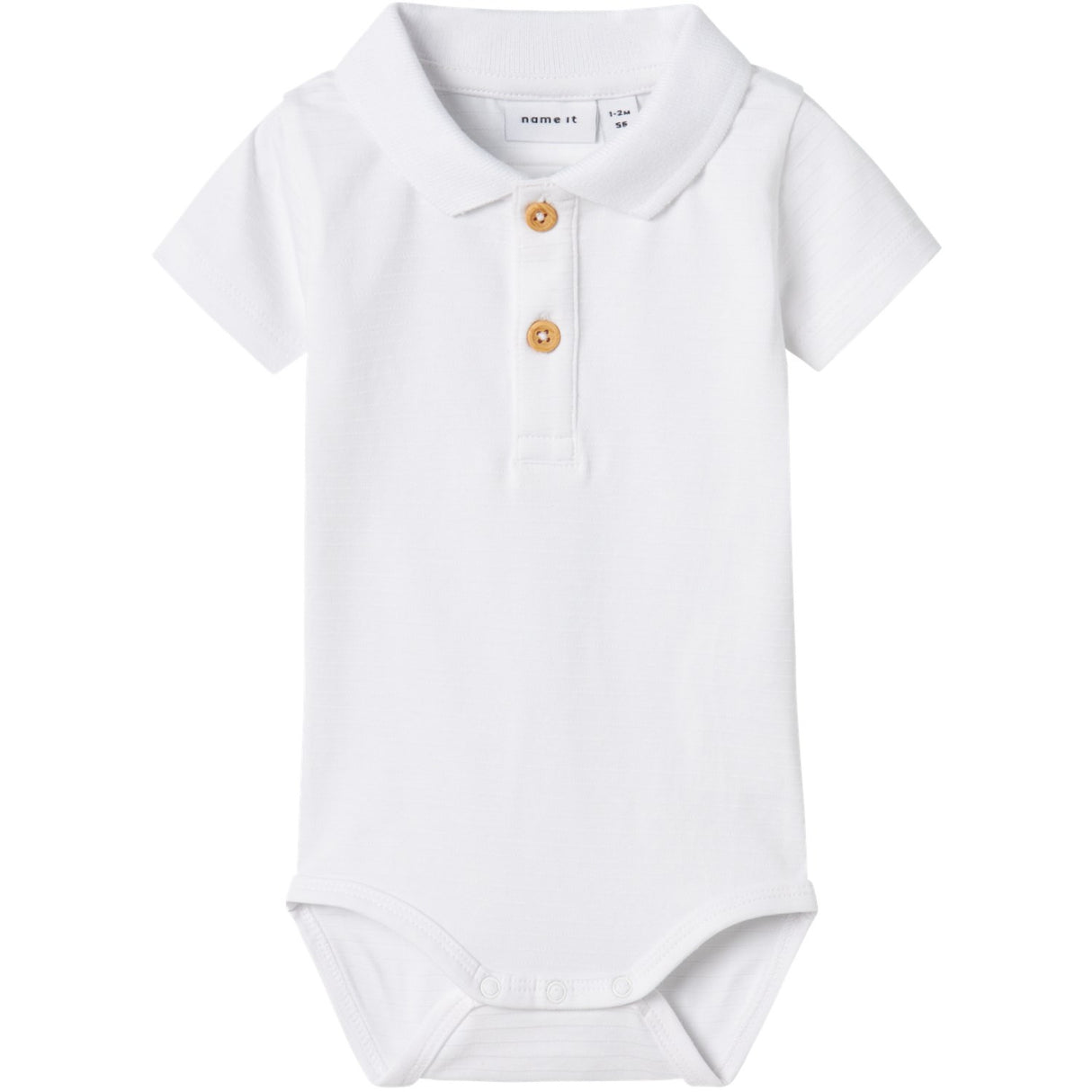 Name It Bright White Hofman Polo Body