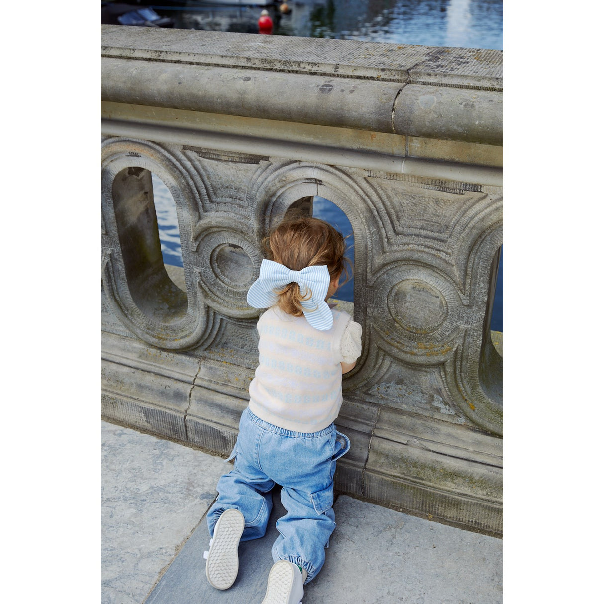 COPENHAGEN COLORS Sky Blue W Cream Stripe 3-Pak Seersucker Tilbehør