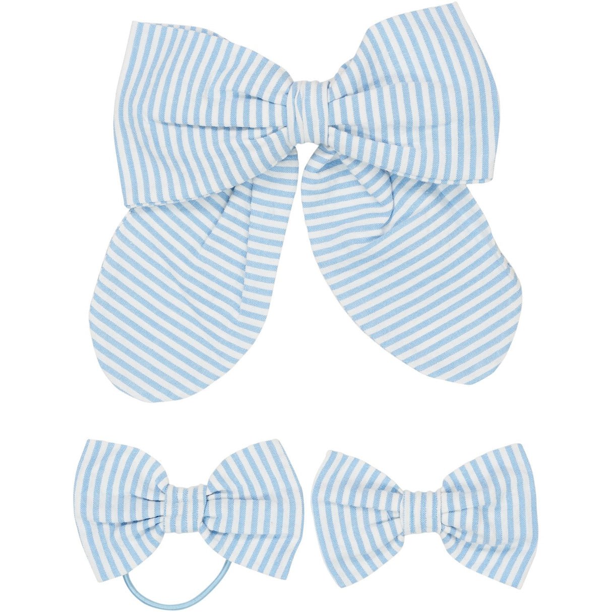 COPENHAGEN COLORS Sky Blue W Cream Stripe 3-Pak Seersucker Tilbehør