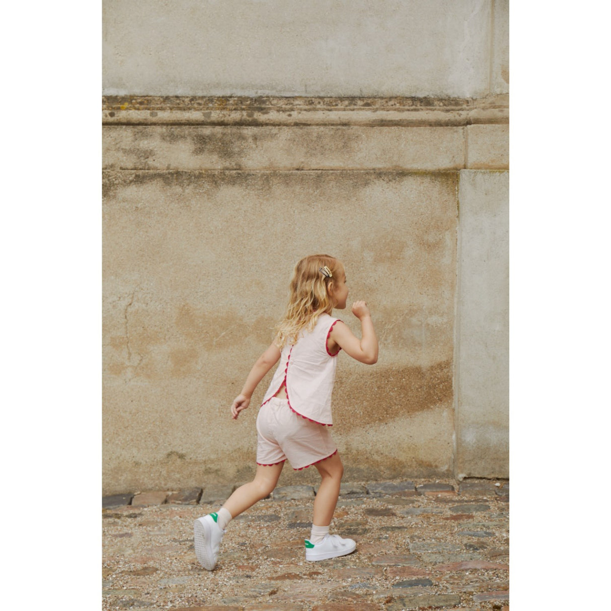 COPENHAGEN COLORS Dusty Rose Comb. Poplin Deco Summer Sæt