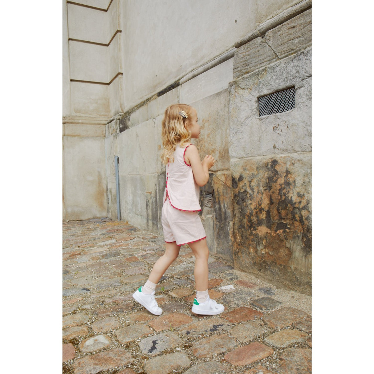 COPENHAGEN COLORS Dusty Rose Comb. Poplin Deco Summer Sæt