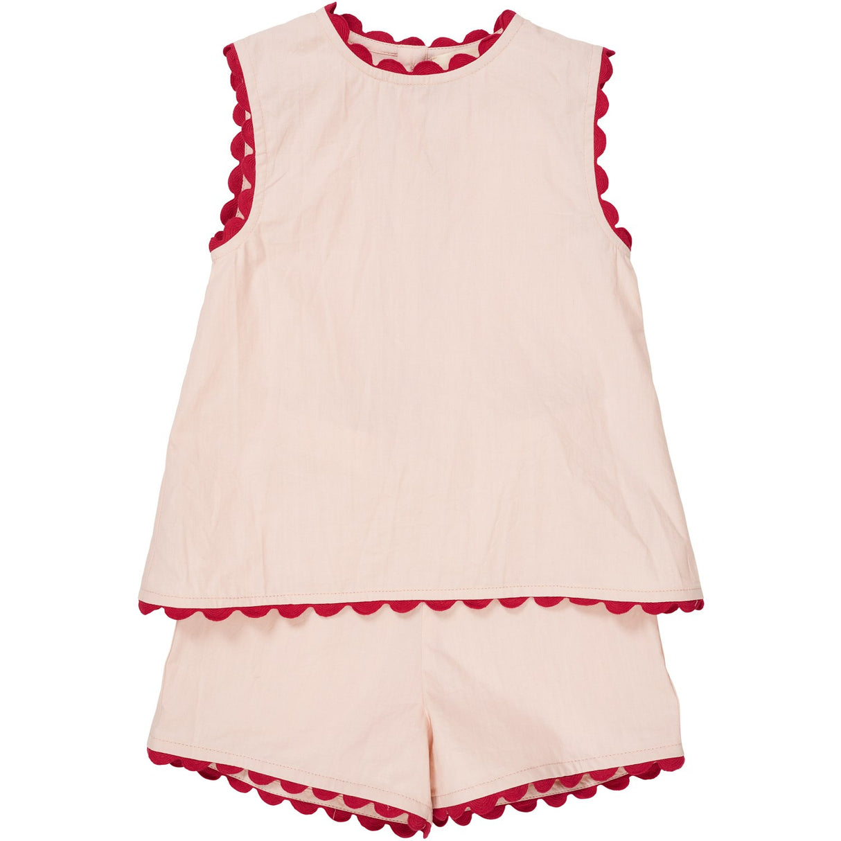 COPENHAGEN COLORS Dusty Rose Comb. Poplin Deco Summer Sæt