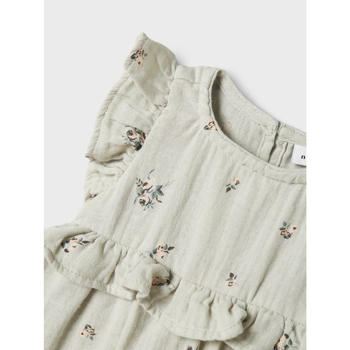 Name It Aqua Gray Hikka Capsl Kjole