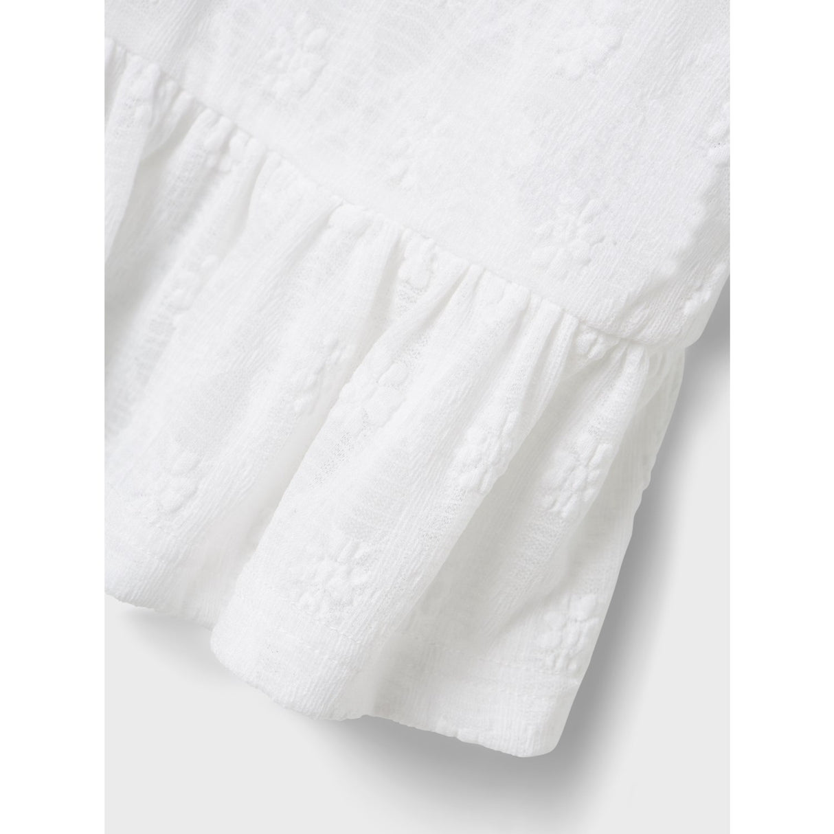 Name It Bright White Holo Kort Top