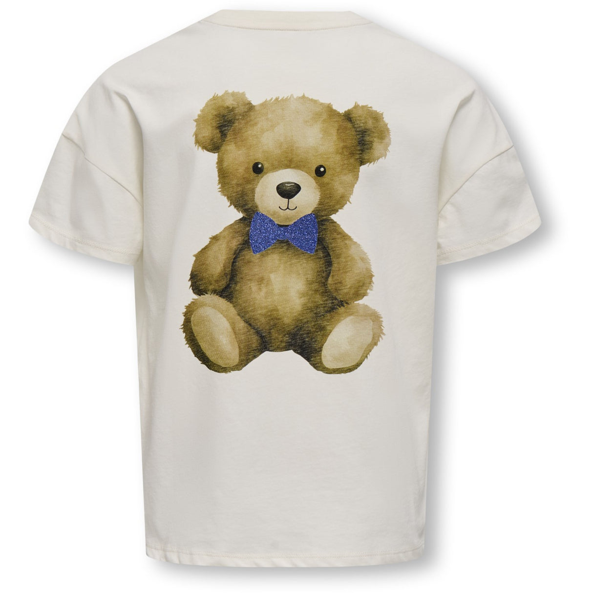 kids ONLY Cloud Dancer Teddy Blue Glitter Rosita Oversize T-Shirt