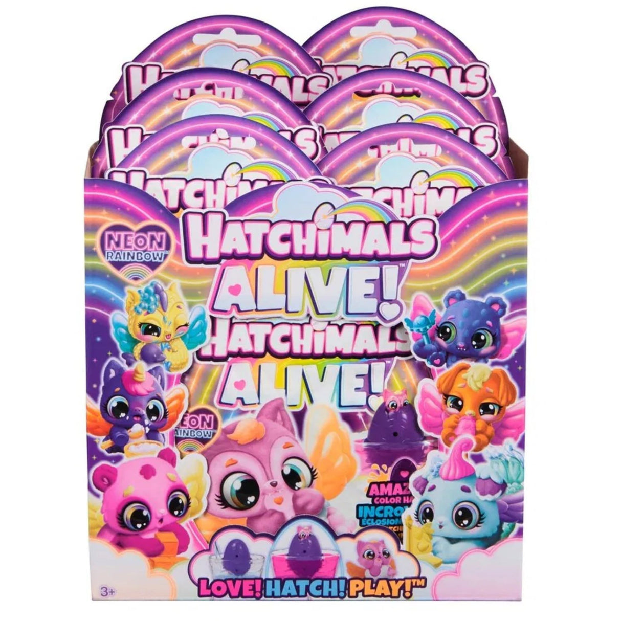 Hatchimals Alive Neon Rainbow 1 Pack