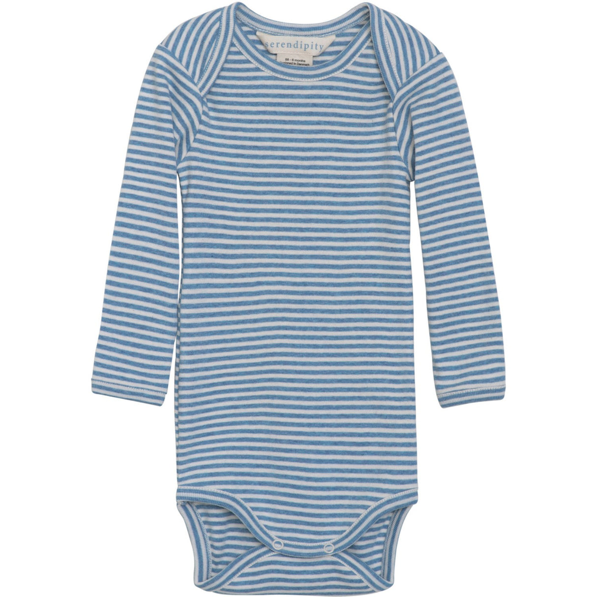 Serendipity Azur/Ecru Baby Body Stripe