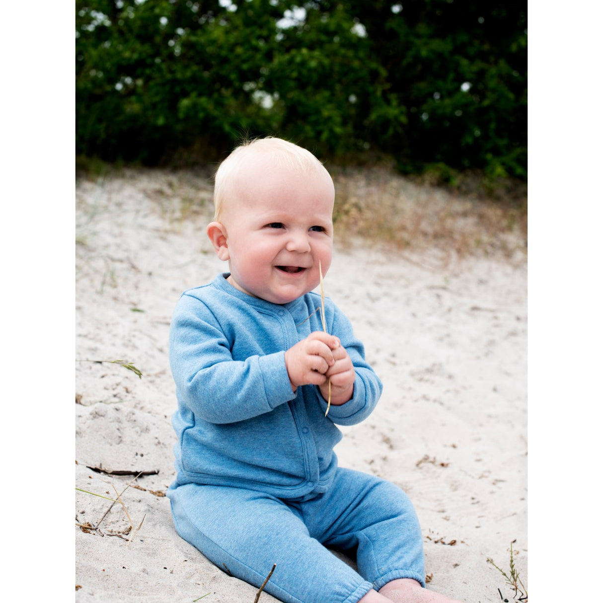 Serendipity Azur Baby Sweat Jakke