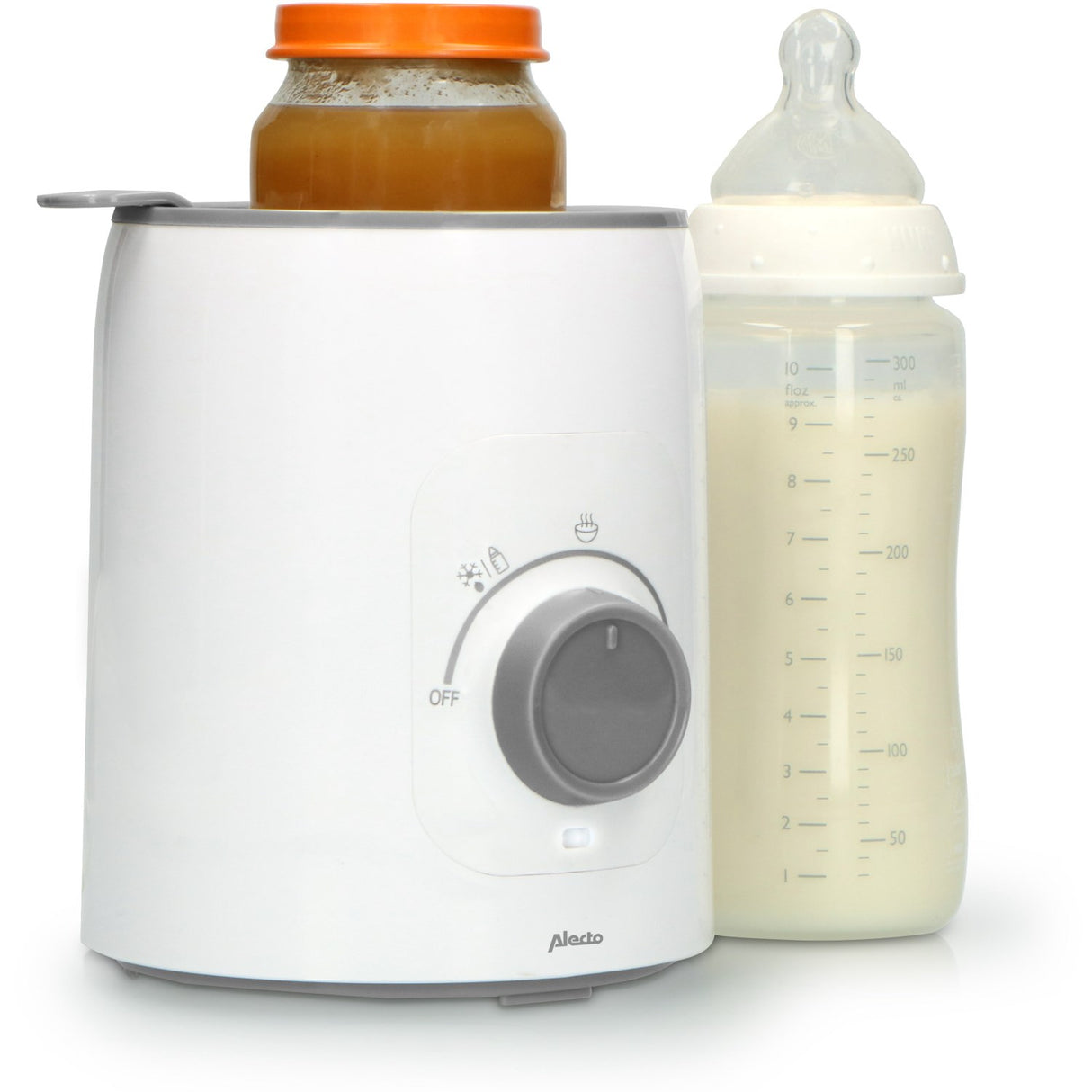 Alecto White Flaske Warmer