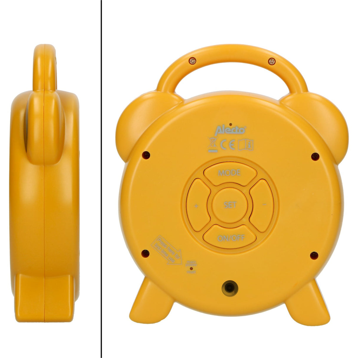 Alecto Søvntræner Ur med Lampe & Alarm - Tiger