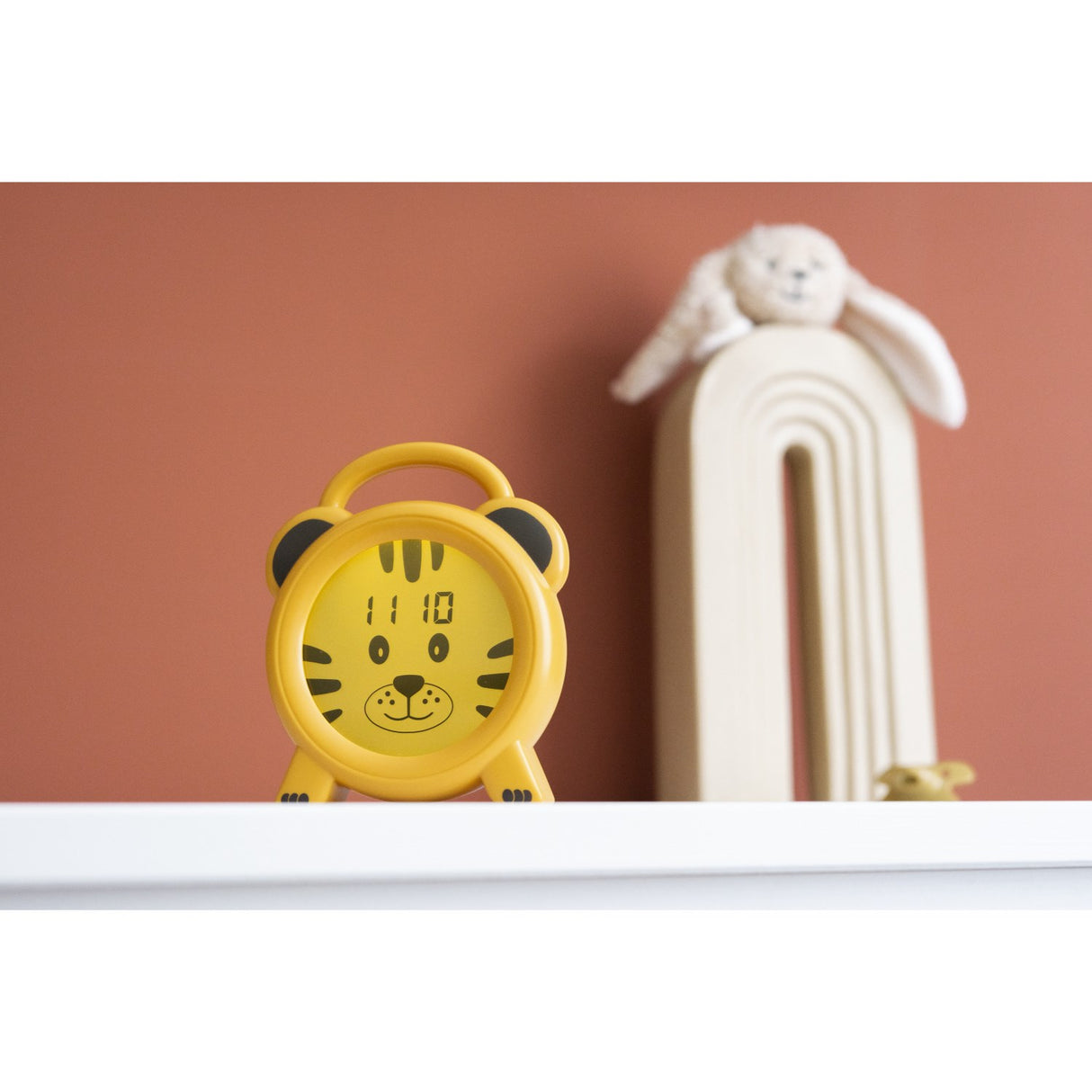 Alecto Søvntræner Ur med Lampe & Alarm - Tiger