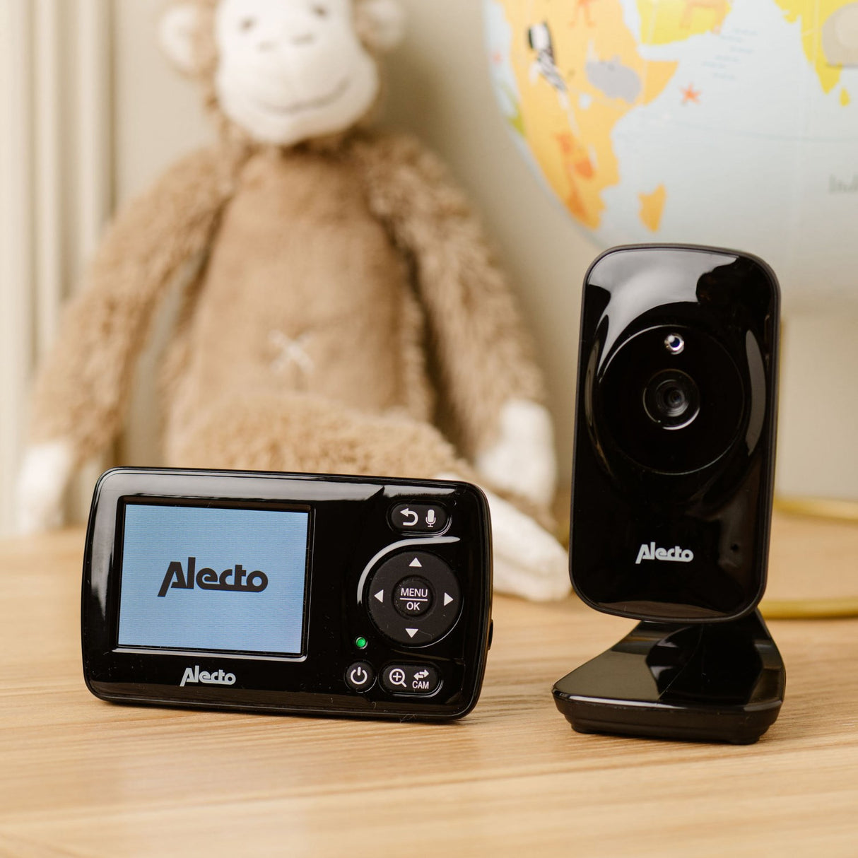 Alecto Baby Monitor Med 2,4 Inch Camera