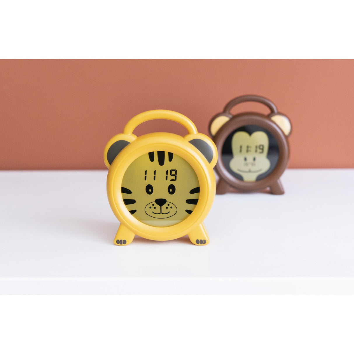 Alecto Søvntræner Ur med Lampe & Alarm - Tiger
