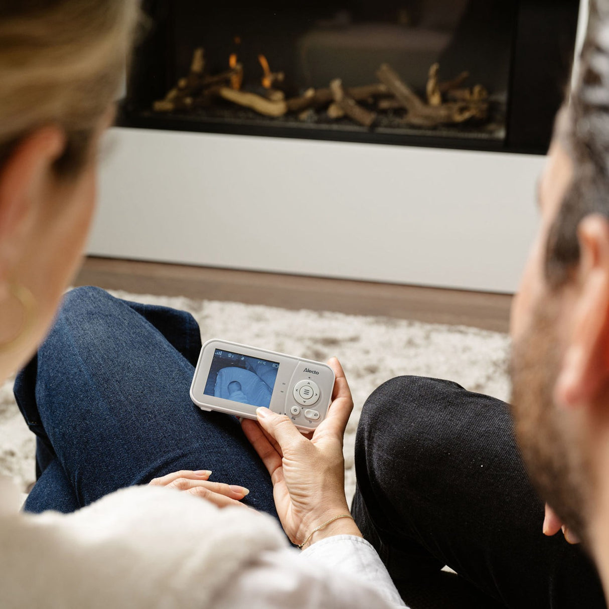 Alecto Video Baby Monitor Med 2.8 Inch Farve Display