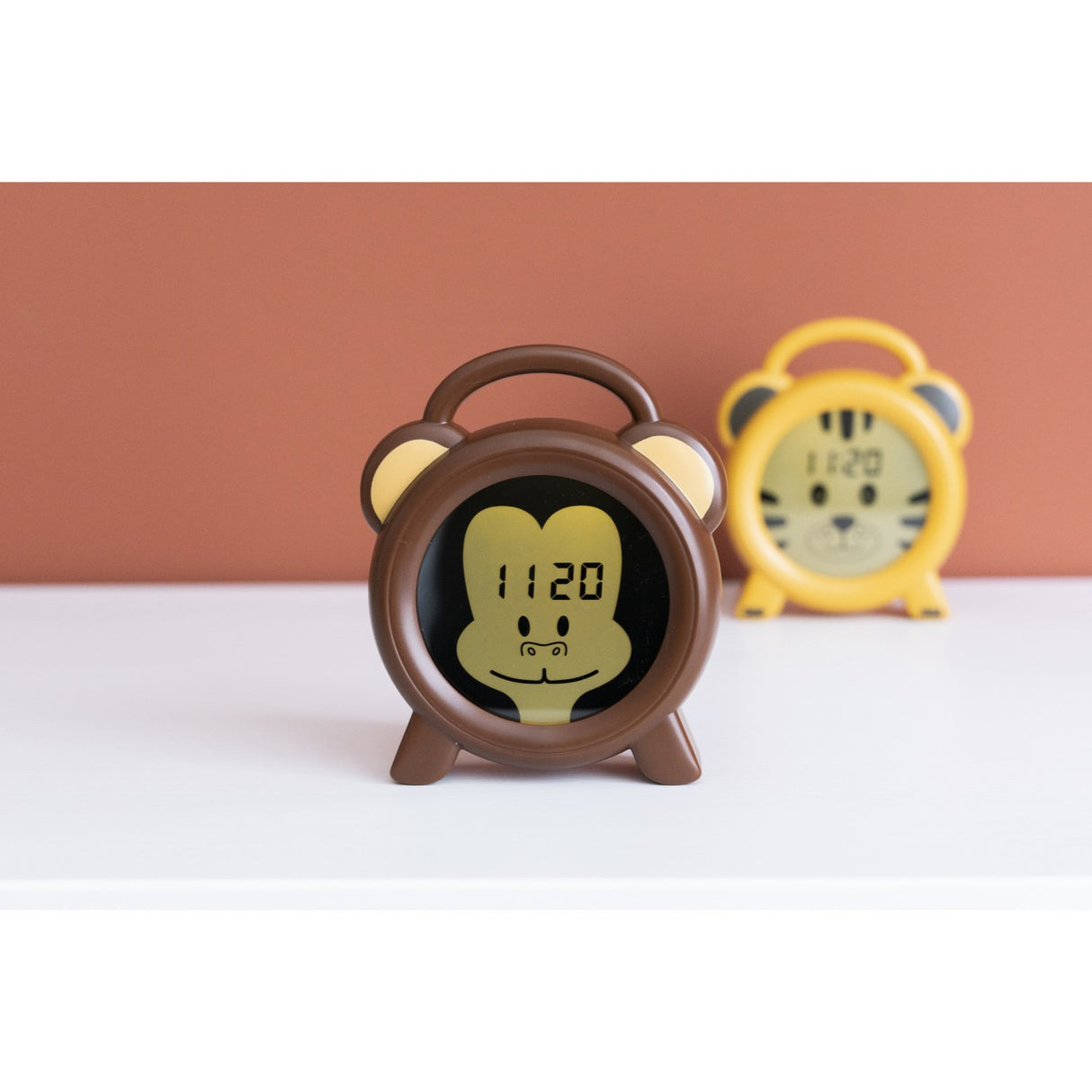 Alecto Søvntræner Ur med Lampe & Alarm - Monkey