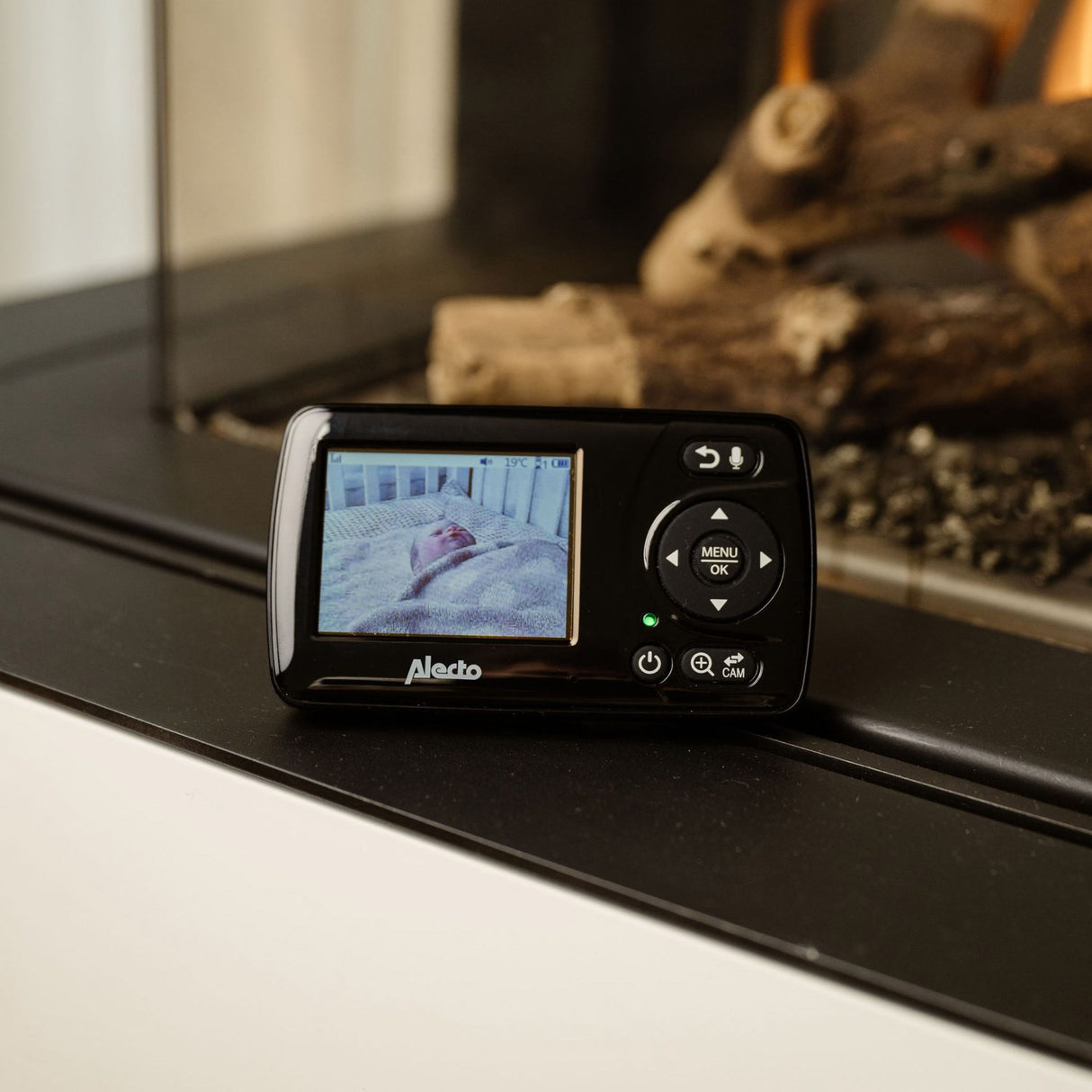 Alecto Baby Monitor Med 2,4 Inch Camera