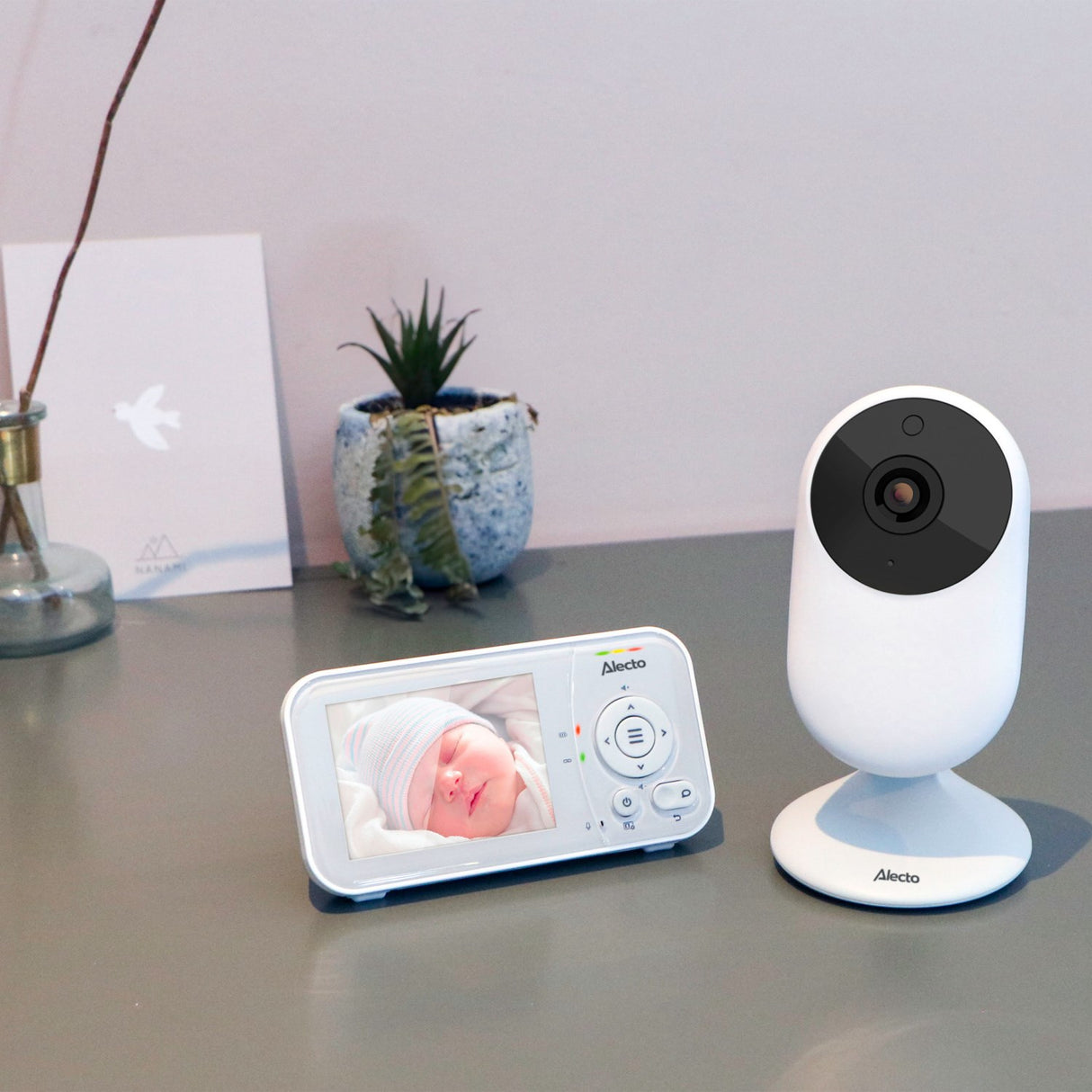 Alecto Video Baby Monitor Med 2.8 Inch Farve Display