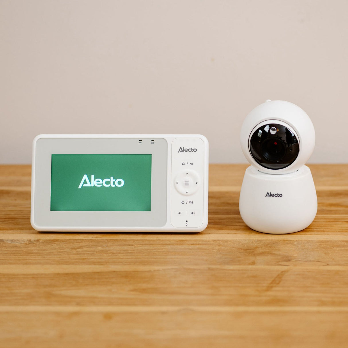 Alecto Video Baby Monitor Med 4.3 Inch Farve Display
