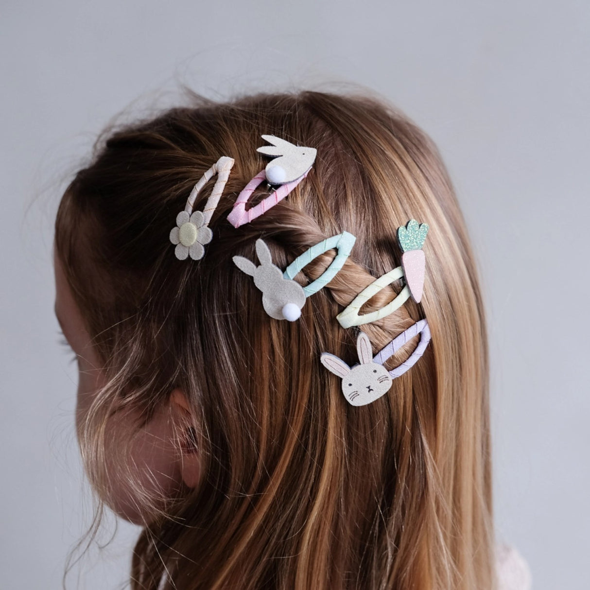 Mimi & Lula 5 Hårspænder - Mini Easter Bunny