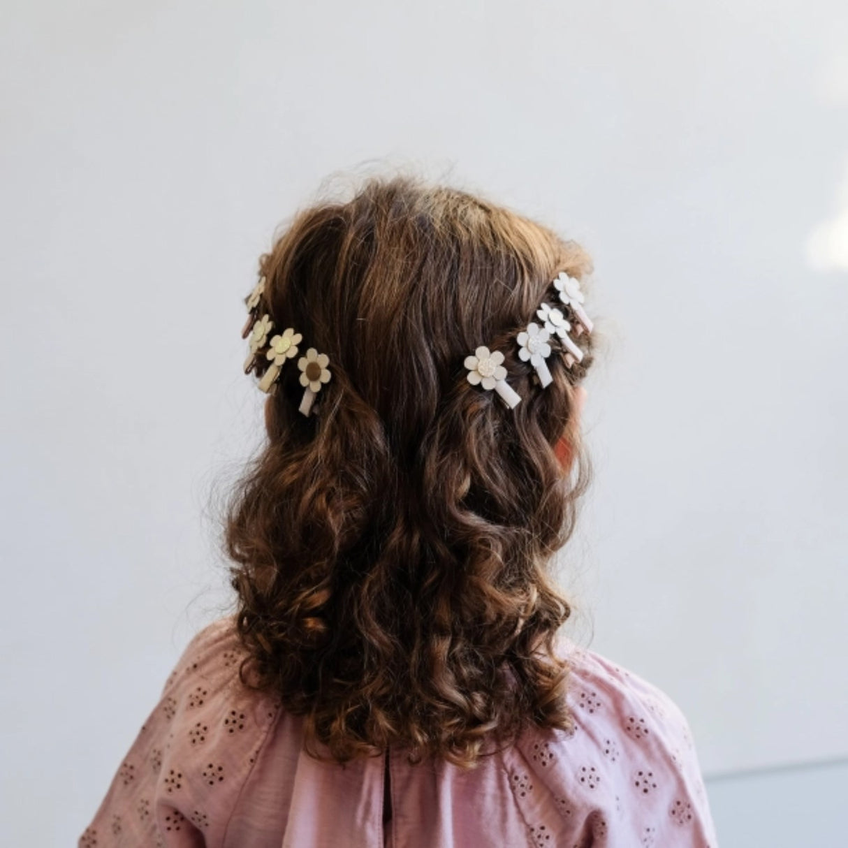 Mimi & Lula 8 Hårclips - Mini Daisy Spring Magic