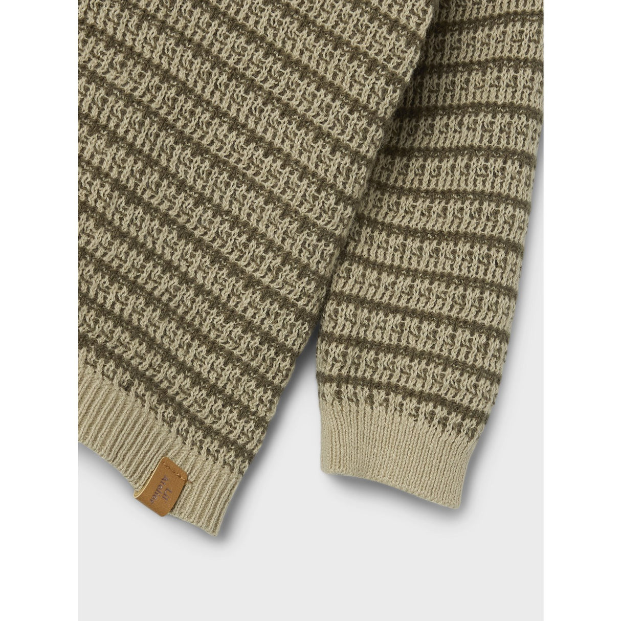 Lil'Atelier Moss Gray Barker Strik Polo