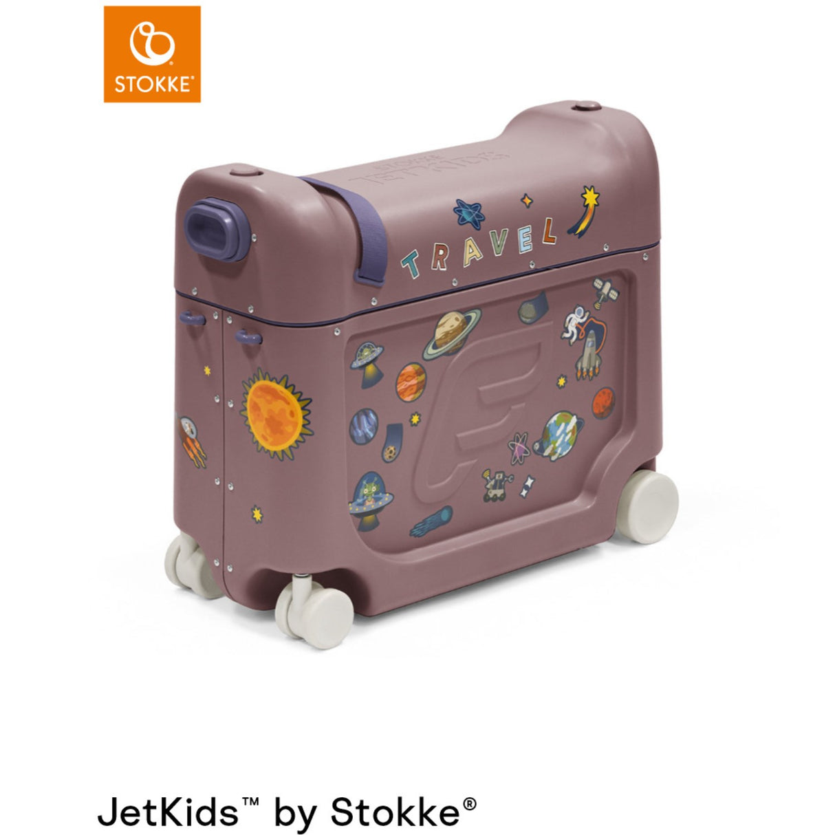Stokke® JetKids™ BedBox™ Kuffert Hazy Lilac