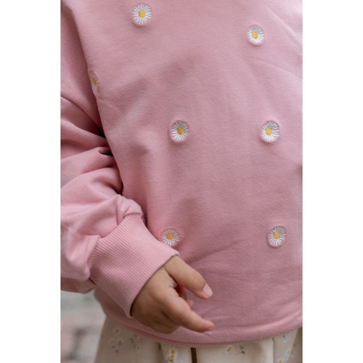 Petit Piao Bright Rose Sweatshirt Haw