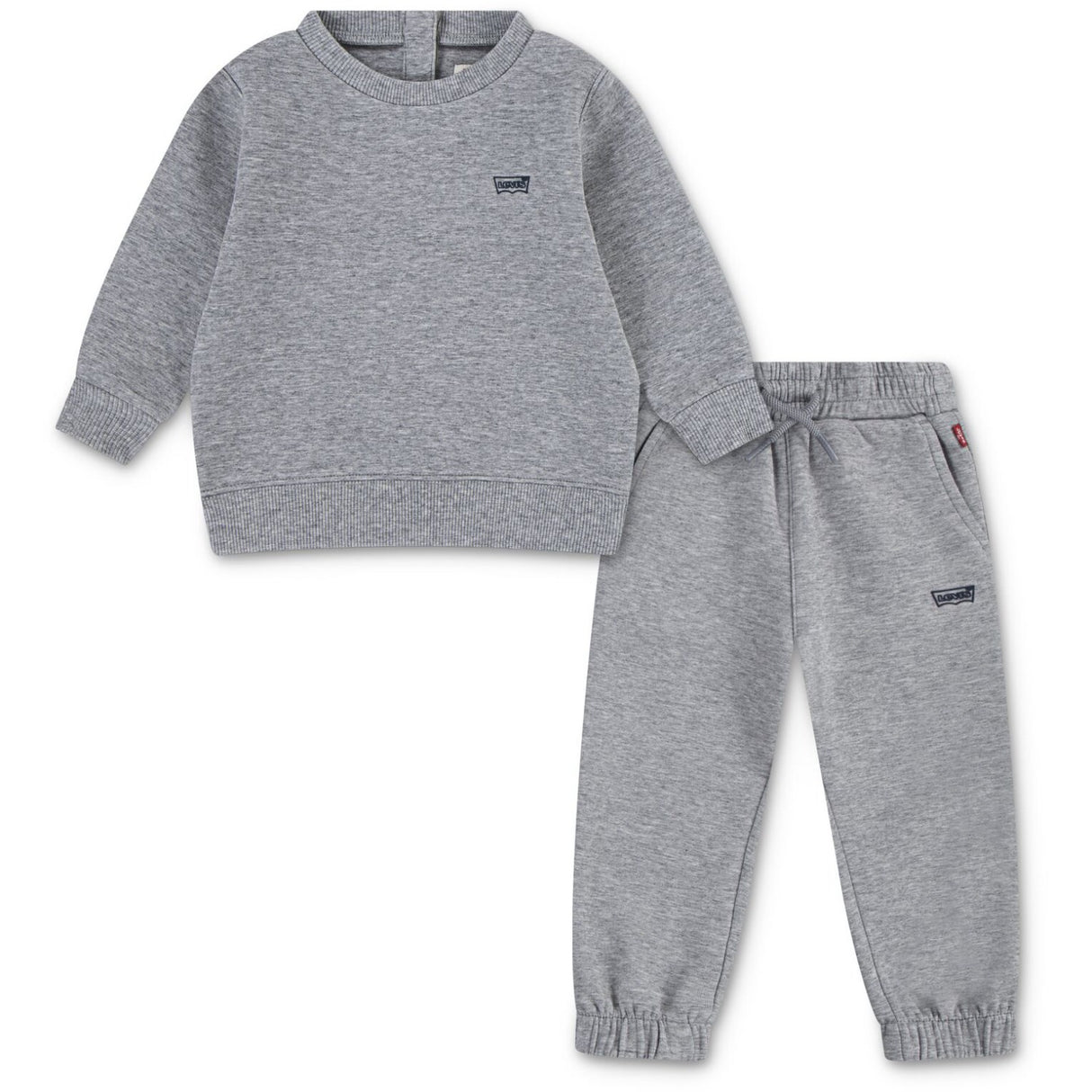 Levi's Grey Heather Lvb Core Batwing Sweat Sæt