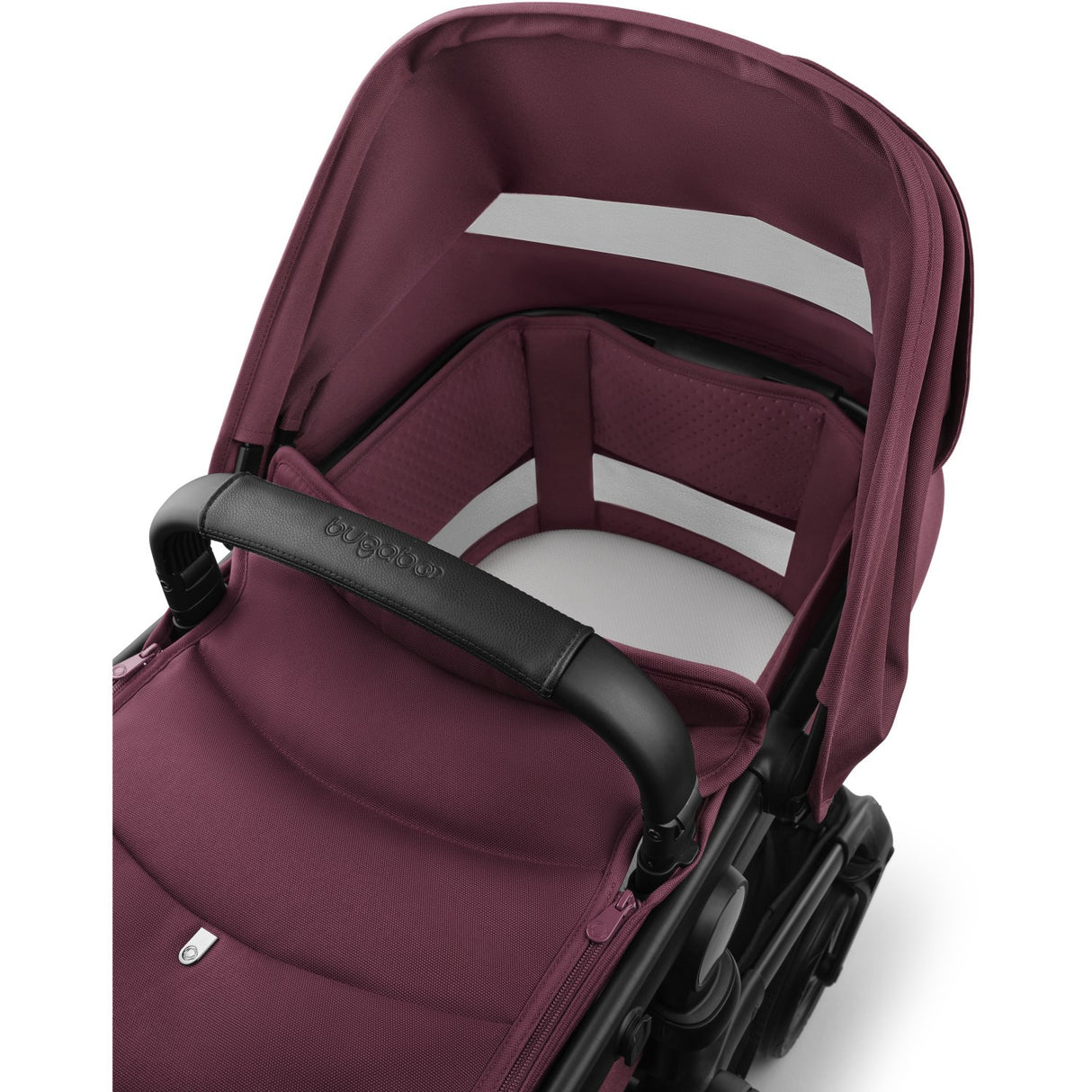 Bugaboo Fox 5 Renew Complete Black/Dark Cherry-Dark Cherry